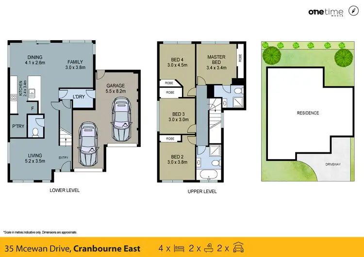 Floorplan of Homely house listing, 35 Mcewan Drive, Cranbourne East VIC 3977