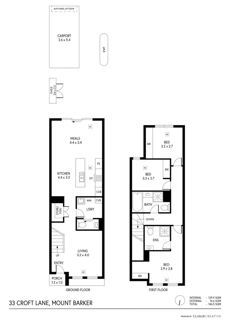 Floorplan of Homely house listing, 33 Croft Lane, Mount Barker SA 5251