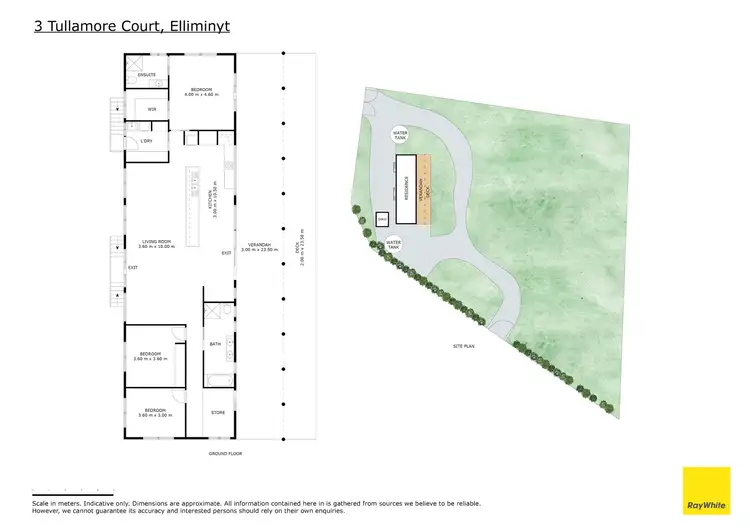 Floorplan of Homely house listing, 3 Tullamore Court, Elliminyt VIC 3250