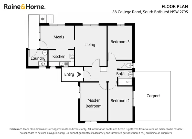 Floorplan of Homely house listing, 88 College Road, South Bathurst NSW 2795