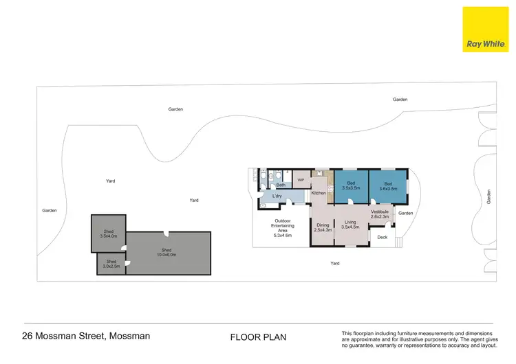 Floorplan of Homely house listing, 26 Mossman Street, Mossman QLD 4873