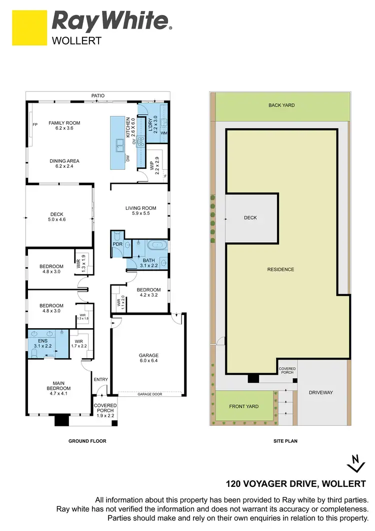 Floorplan of Homely house listing, 120 Voyager Drive, Wollert VIC 3750
