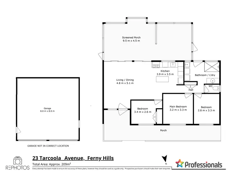 Floorplan of Homely house listing, 23 Tarcoola Avenue, Ferny Hills QLD 4055