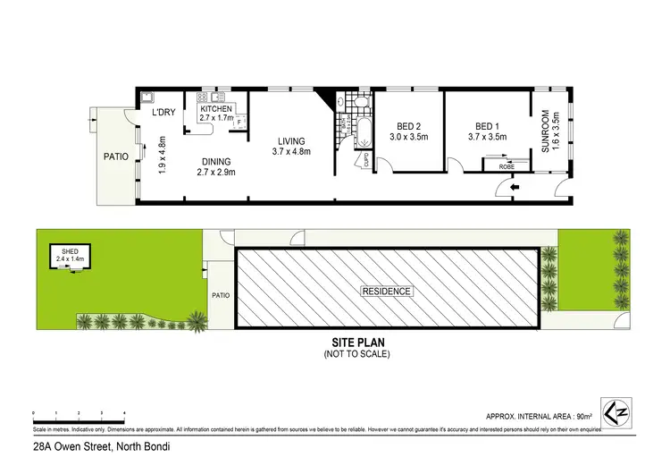 Floorplan of Homely house listing, 28A Owen Street, North Bondi NSW 2026