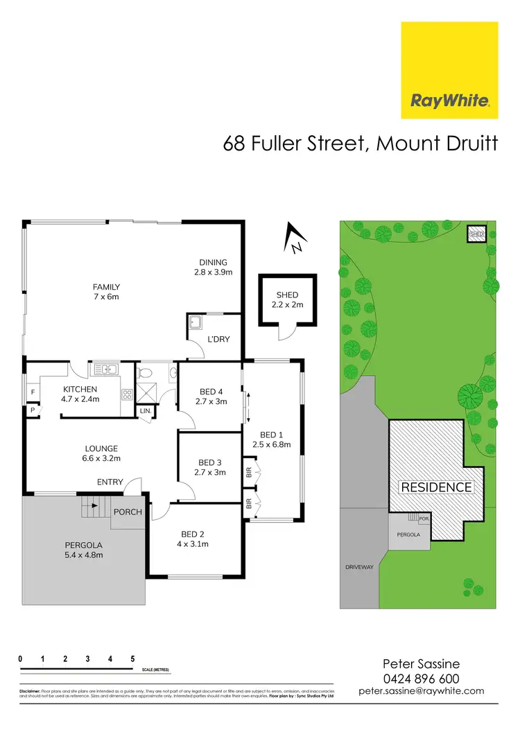 Floorplan of Homely house listing, 68 Fuller Street, Mount Druitt NSW 2770