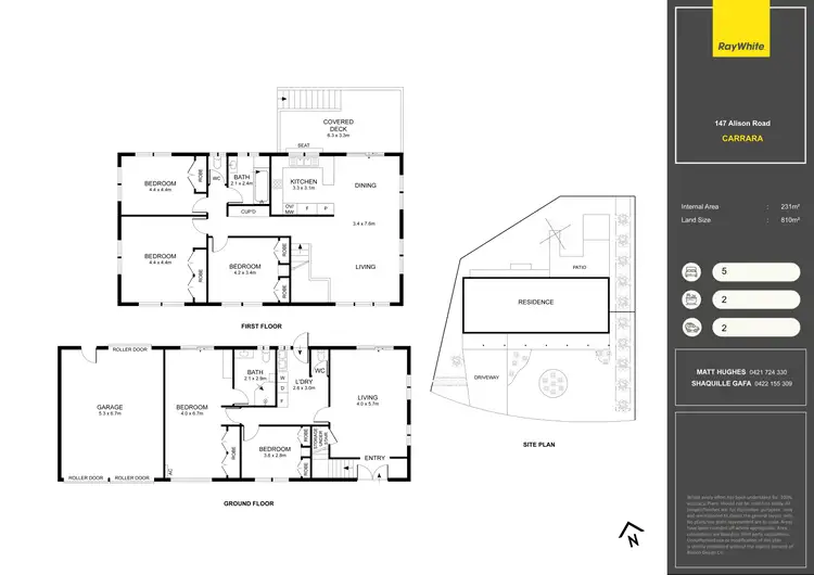 Floorplan of Homely house listing, 147 Alison Road, Carrara QLD 4211