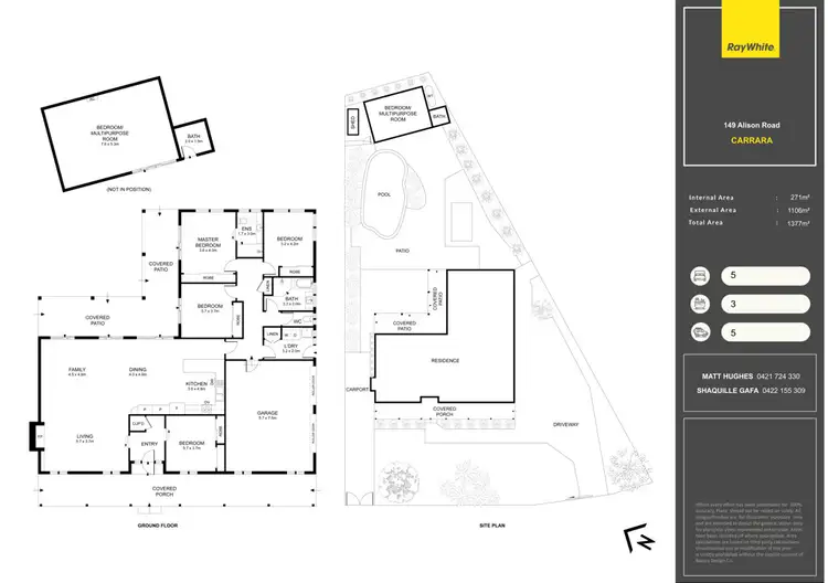 Floorplan of Homely house listing, 149 Alison Road, Carrara QLD 4211