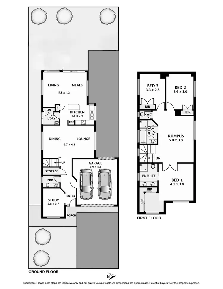 Floorplan of Homely house listing, 10 Gardenia Close, Craigieburn VIC 3064