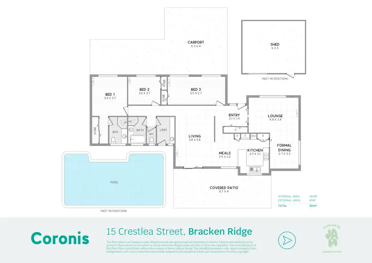 Floorplan of Homely house listing, 15 Crestlea Street, Bracken Ridge QLD 4017