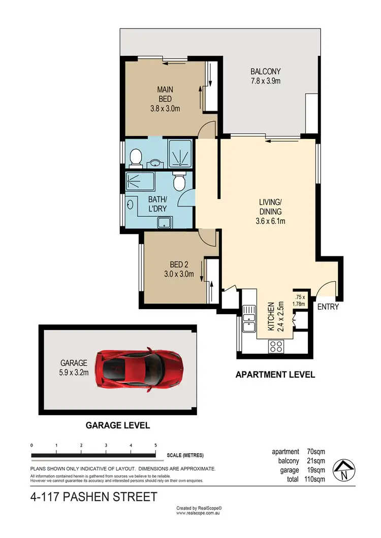 Floorplan of Homely unit listing, 4/117 Pashen Street, Morningside QLD 4170