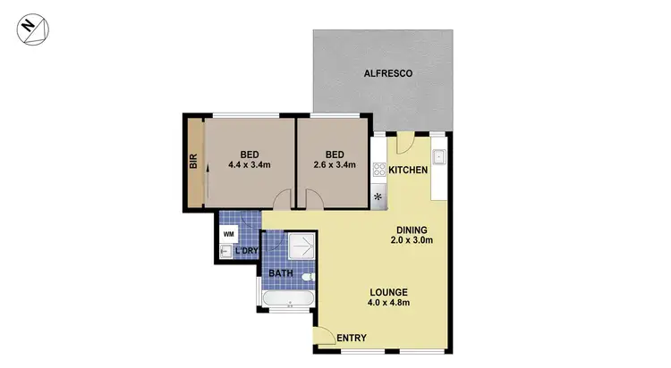 Floorplan of Homely villa listing, 3/19 Morehead Avenue, Mount Druitt NSW 2770