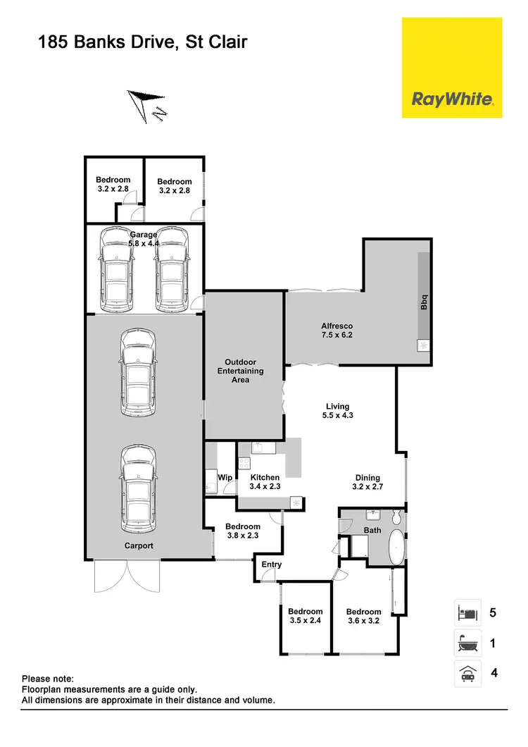 Floorplan of Homely house listing, 185 Banks Drive, St Clair NSW 2759