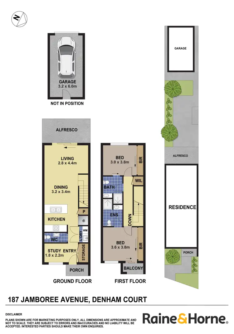 Floorplan of Homely house listing, 187 Jamboree Avenue, Denham Court NSW 2565