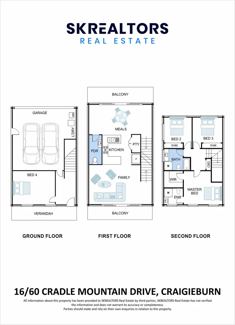 Floorplan of Homely house listing, 16/60 Cradle Mountain Drive, Craigieburn VIC 3064