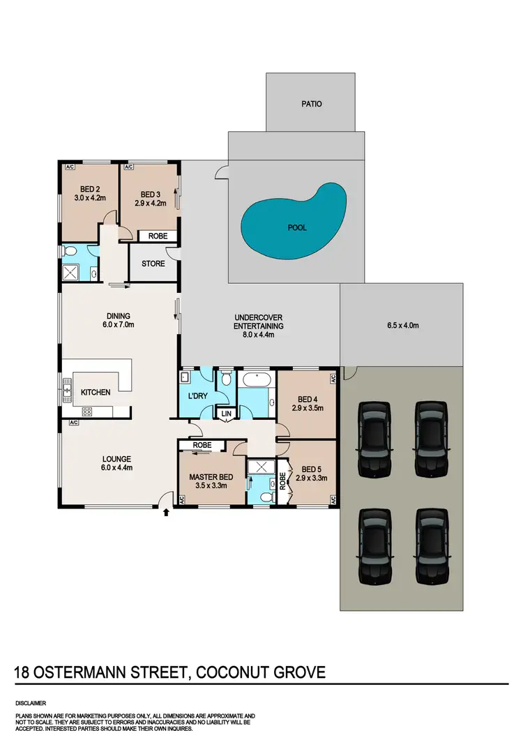 Floorplan of Homely house listing, 18 Ostermann Street, Coconut Grove NT 810