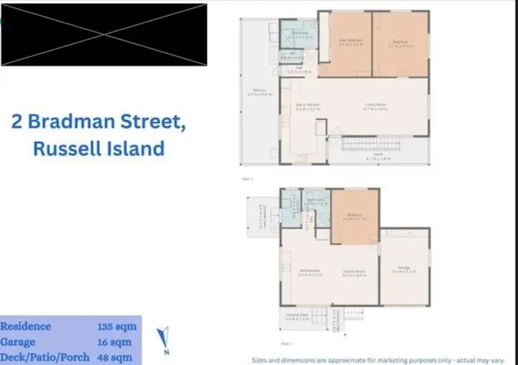 Floorplan of Homely house listing, 2 Bradman Street, Russell Island QLD 4184