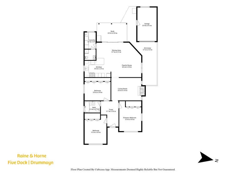 Floorplan of Homely house listing, 3 Preston Avenue, Five Dock NSW 2046
