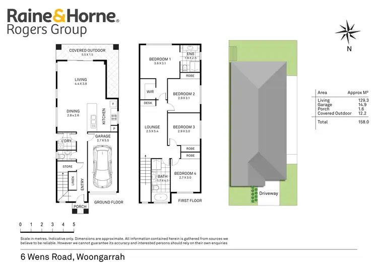 Floorplan of Homely house listing, 6 Wens Road, Woongarrah NSW 2259
