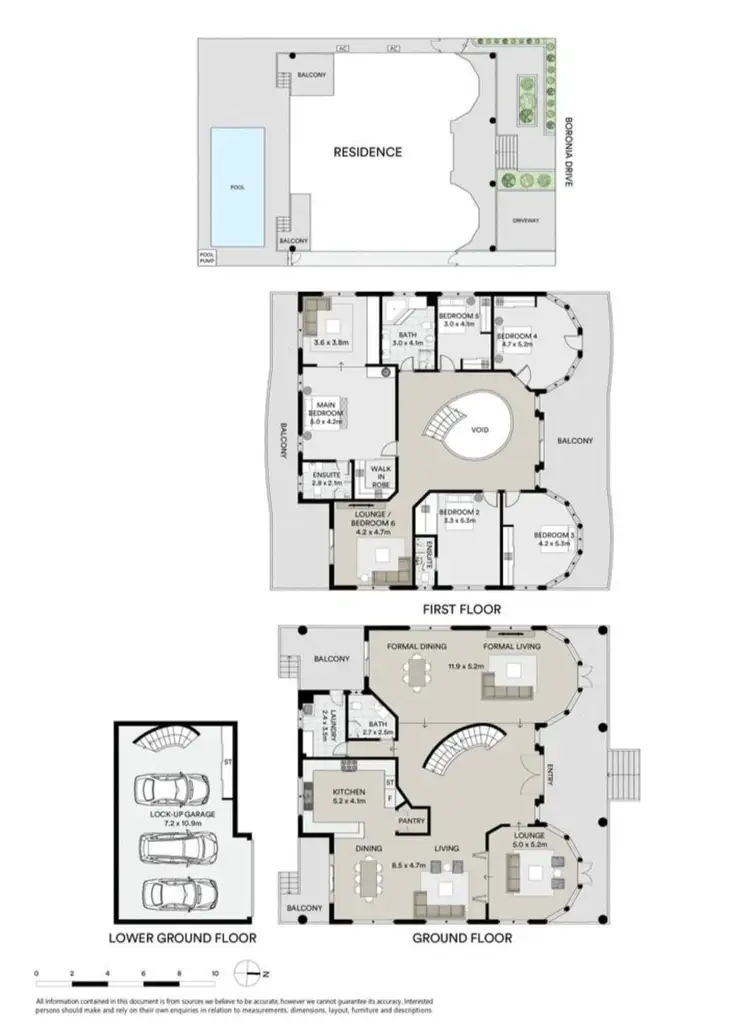 Floorplan of Homely house listing, 75 Boronia Drive, Voyager Point NSW 2172