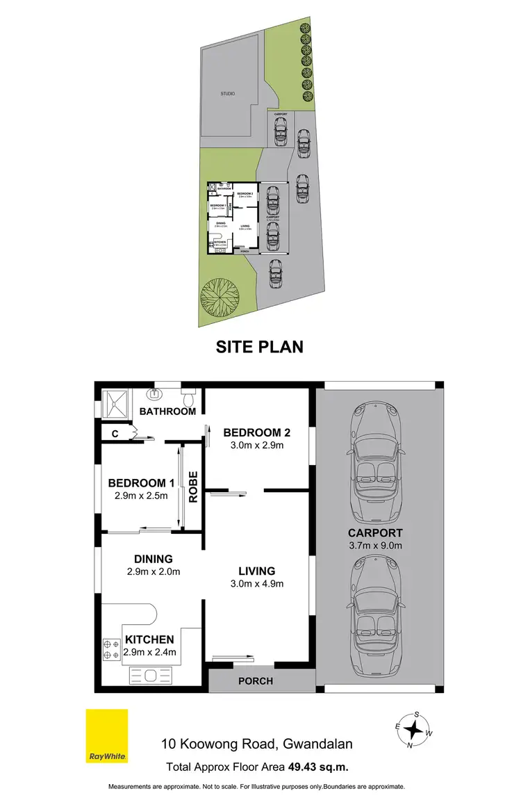 Floorplan of Homely house listing, 10 Koowong Road, Gwandalan NSW 2259