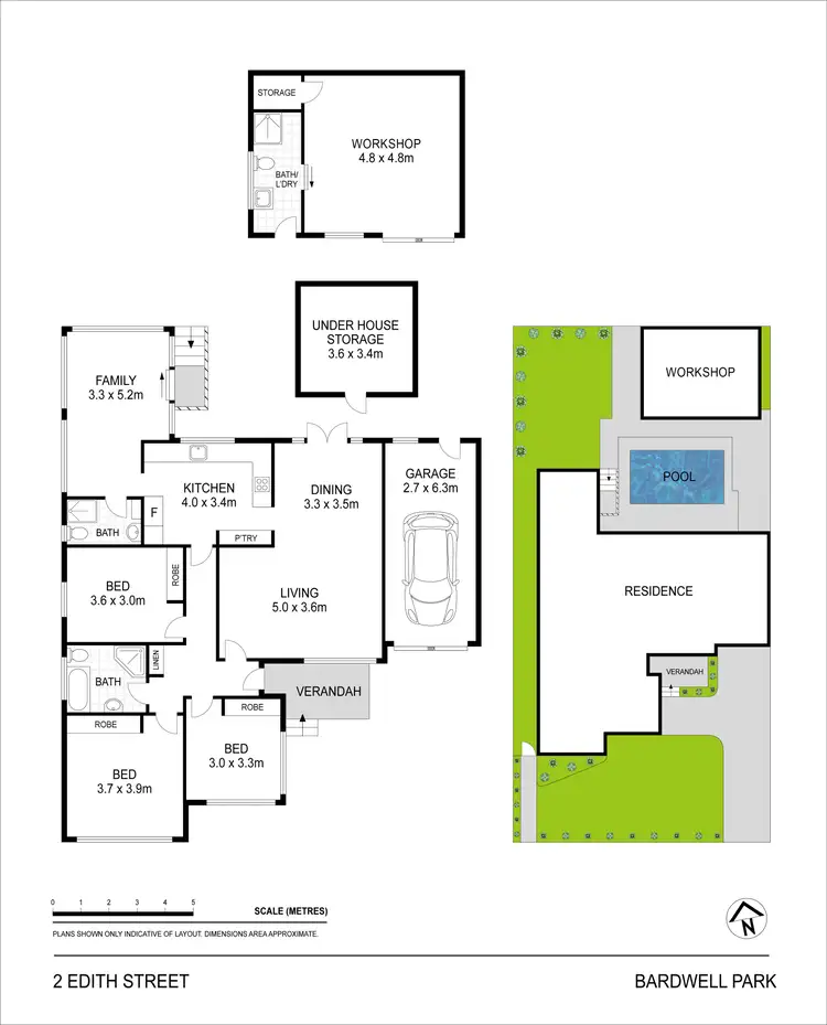 Floorplan of Homely house listing, 2 Edith Street, Bardwell Park NSW 2207
