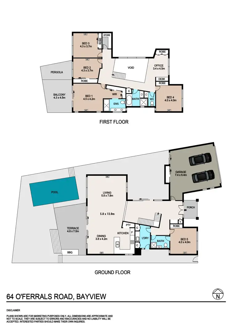 Floorplan of Homely house listing, 64 O'ferrals Road, Bayview NT 820
