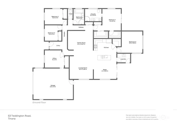 Floorplan of Homely house listing, 53 Teddington Road, Tinana QLD 4650