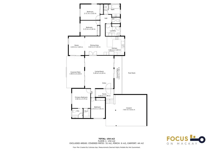 Floorplan of Homely house listing, 26 Bradman Drive, Glenella QLD 4740