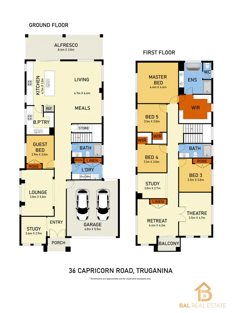 Floorplan of Homely house listing, 36 Capricorn Road, Truganina VIC 3029