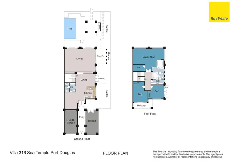 Floorplan of Homely villa listing, 316/22-36 Mitre Street, Port Douglas QLD 4877