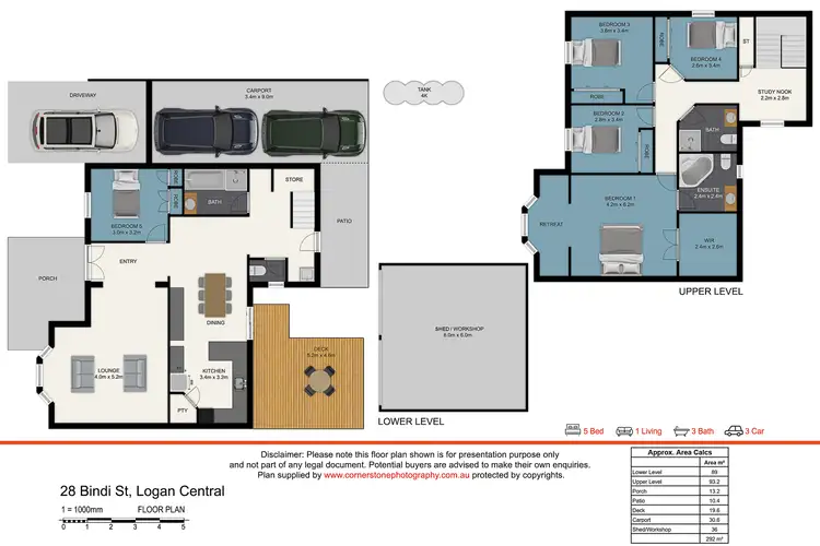Floorplan of Homely house listing, 28 Bindi Street, Logan Central QLD 4114