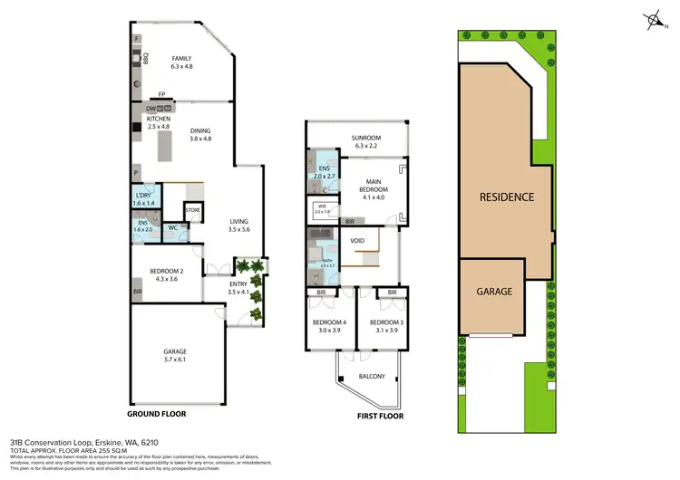 Floorplan of Homely house listing, 31B Conservation Loop, Erskine WA 6210