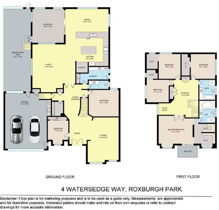 Floorplan of Homely house listing, 4 Watersedge Way, Roxburgh Park VIC 3064