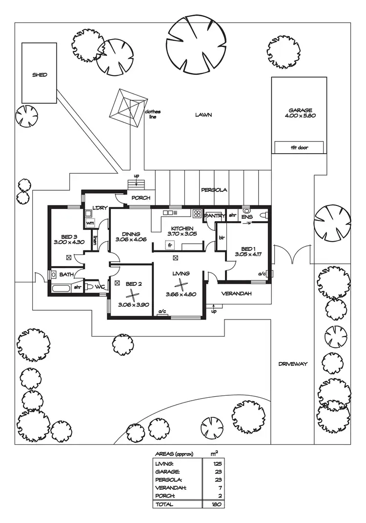 Floorplan of Homely house listing, 8 Winulta Court, Munno Para SA 5115