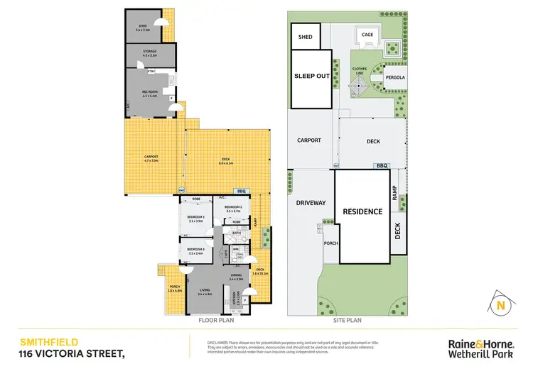 Floorplan of Homely house listing, 116 Victoria Street, Smithfield NSW 2164