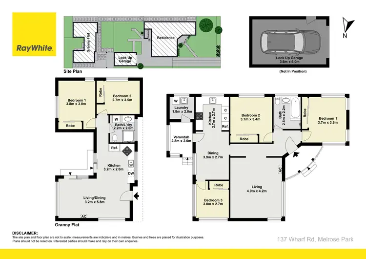 Floorplan of Homely house listing, 137 Wharf Road, Melrose Park NSW 2114