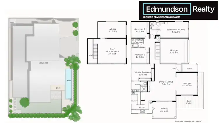 Floorplan of Homely house listing, 32 Boambillee Drive, Coomera Waters QLD 4209
