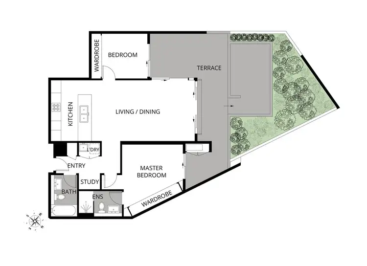 Floorplan of Homely apartment listing, Address available on request