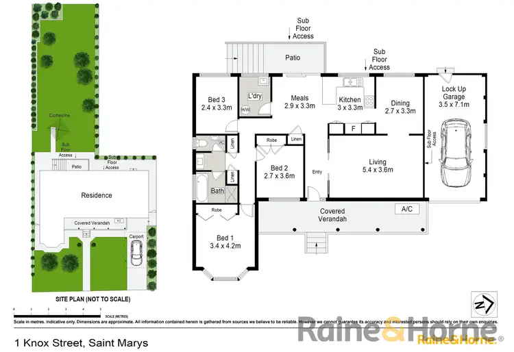 Floorplan of Homely house listing, 1 Knox Street, St Marys NSW 2760