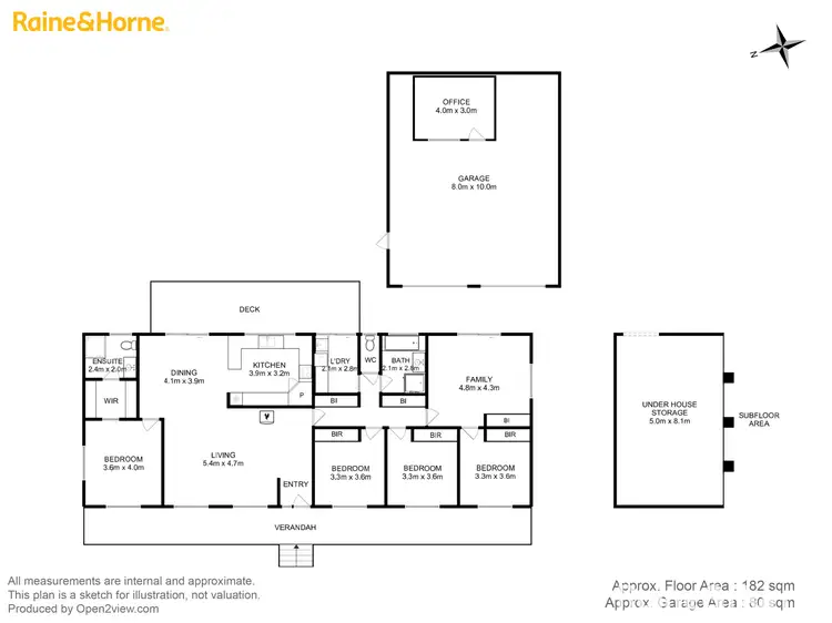 Floorplan of Homely house listing, 6 Wards Avenue, Lewisham TAS 7173