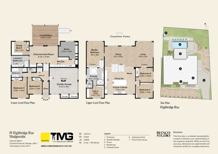 Floorplan of Homely house listing, 19 Highbridge Rise, Mudgeeraba QLD 4213