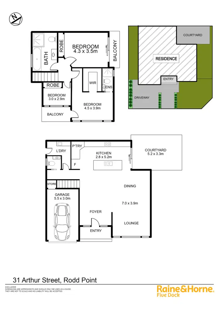 Floorplan of Homely house listing, 31 ARTHUR STREET, Rodd Point NSW 2046