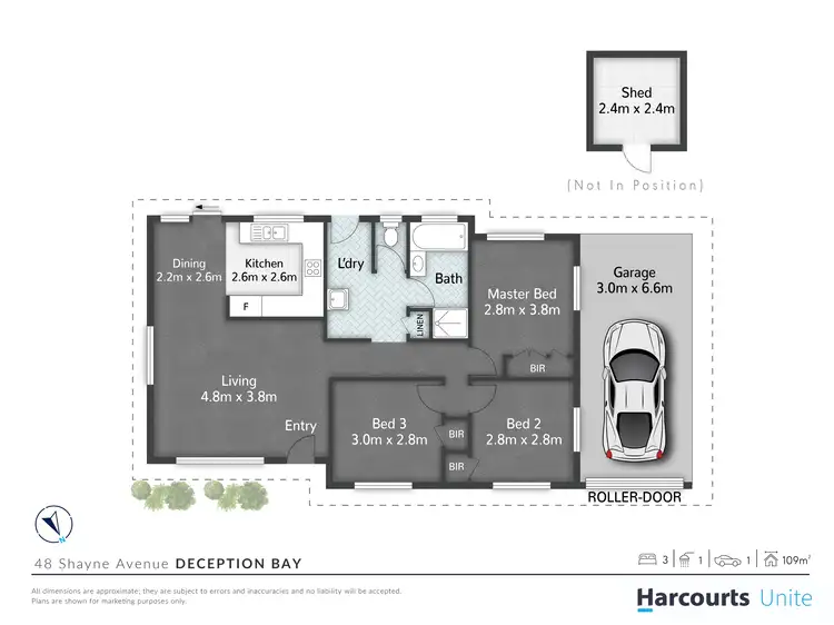 Floorplan of Homely house listing, 48 Shayne Avenue, Deception Bay QLD 4508