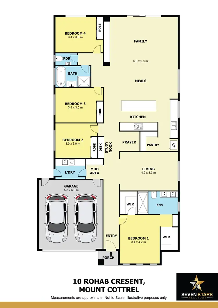 Floorplan of Homely land listing, 10 Rohab Crescent, Mount Cottrell VIC 3024