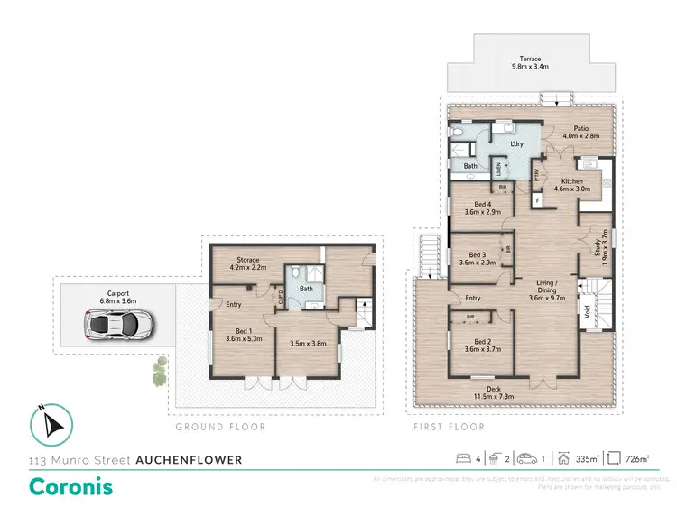 Floorplan of Homely house listing, 113 Munro Street, Auchenflower QLD 4066
