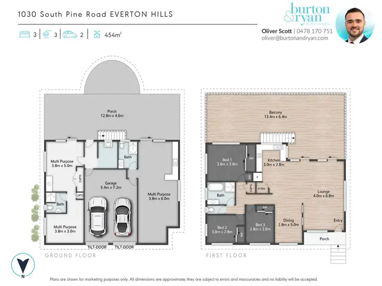 Floorplan of Homely house listing, 1030 South Pine Road, Everton Hills QLD 4053