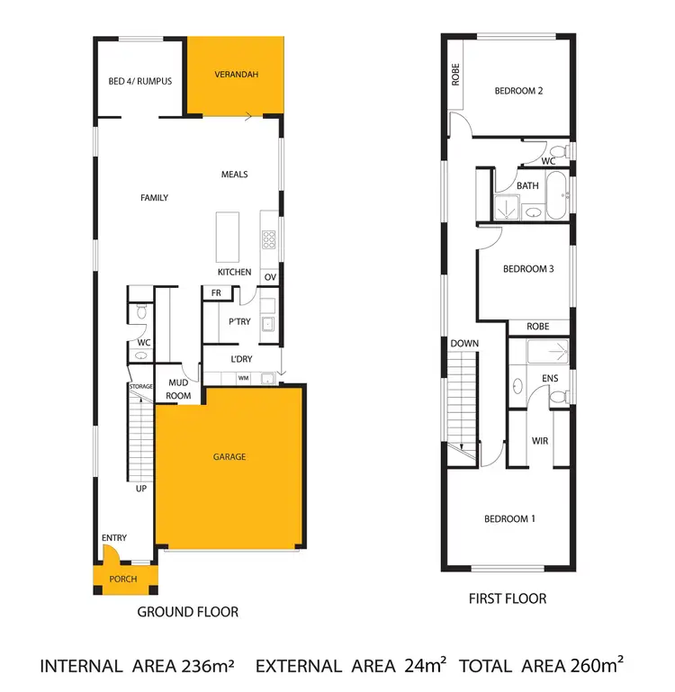 Floorplan of Homely house listing, 6B Roland Road, Rostrevor SA 5073