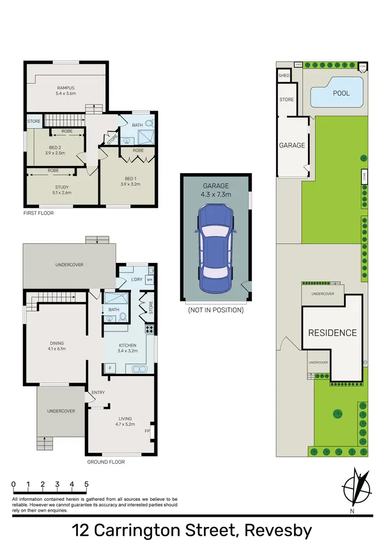Floorplan of Homely house listing, 12 Carrington Street, Revesby NSW 2212