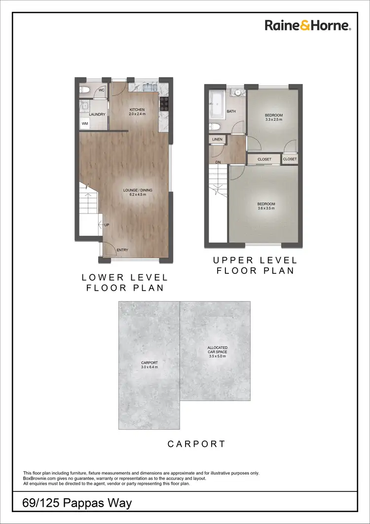 Floorplan of Homely unit listing, 69/125 Pappas Way, Nerang QLD 4211