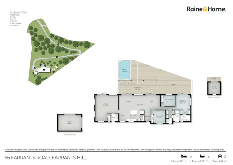 Floorplan of Homely house listing, 66 Farrants Road, Farrants Hill NSW 2484